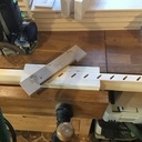 Gabarit de mortaise persiennes à la domino