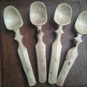 Sets de cuillères et nouveau couteau croche