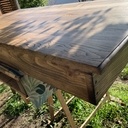 Estrade en châtaignier