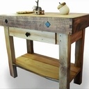 Restauration d'un billot de boucher