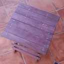 Petit banc de plage pliable