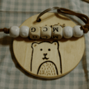 Petit porte clef à la scie chantourner