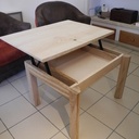 Table basse relevable