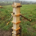 Coffrage de poteau béton