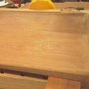 Table basse en sapelli