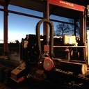 Bureau en châtaignier