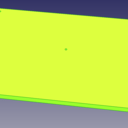Vue de la face arrière de la façade de tiroir (exemple: UTRUSTA haut, meuble de 40cm)
