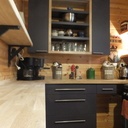 Réagencement d'une cuisine.