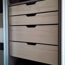 Tiroirs pour un dressing