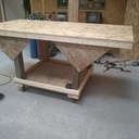 Remplacement d'établis pour un centre de formation et Reflexion sur une façon de travailler.