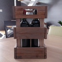 vue de côté avec les poignées