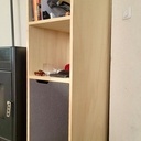 Colonne. Contreplaqué Peuplier, Frêne et Valchromat.