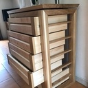 Commode / Console plateau flottant