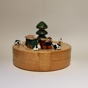 Boite à musique : un train qui passe