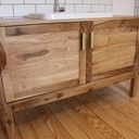 Meuble salle de bain avec miroir