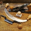 Poignées d'outils (au tour + poignée de rabot)