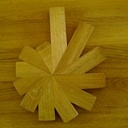 Planchette a saucisson,dessous de plat,spatule et cuillère en bois