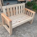 Salon de jardin en bois de palette