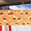 Planche apero en bois debout