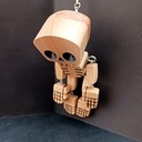 Petit squelette pendu