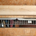 Retrait à la défonceuse pour permettre l'insertion.