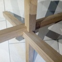 Table basse tréteaux de Buenos-Aires