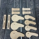 Blocs de serrage et pinces excentriques