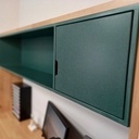 Bureau. Hêtre et Valchromat.