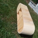 Un meuble télé tout arrondi