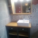 Meuble Salle de bain et miroir