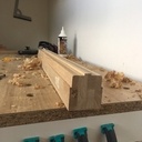 Meuble double vasque industriel