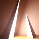 Lampe pointue