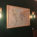 Cadre Carte du Monde