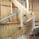 La prolongation de l'escalier