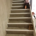 Habillage escalier béton