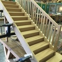 Maquette escalier droit