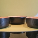 Petits bols tournés