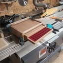 Médailler chêne et meranti