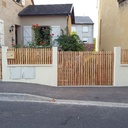 Portail rambarde portillon