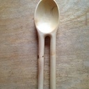 2 Cuillères en marronier