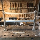 Photo avant de mette l'huile sur le bois