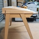 Bureau en panneau de bouleau