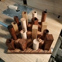 Jeu en bois pour Noël