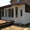 Extension bois à Vaux Le Pénil