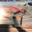 Table en bois massif bois Noir