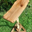 Guéridon live edge