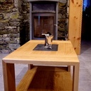 Table basse en chêne massif