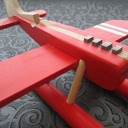 Avion de course puzzle 3D