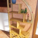 Etagère en forme de voile