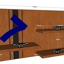 Étagère de bord de mer